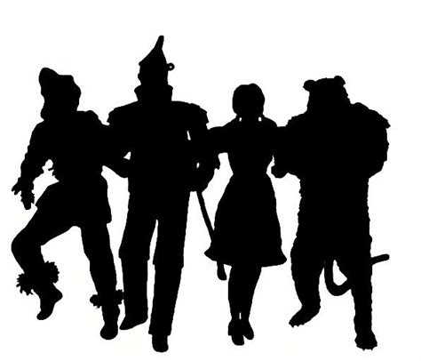 wizard of oz silhouettes